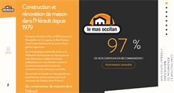 Desktop Screenshot of mas-occitan.fr